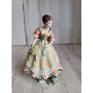 Royal Worcester Penelope Victorian ladies RARE series vintage bone china England
